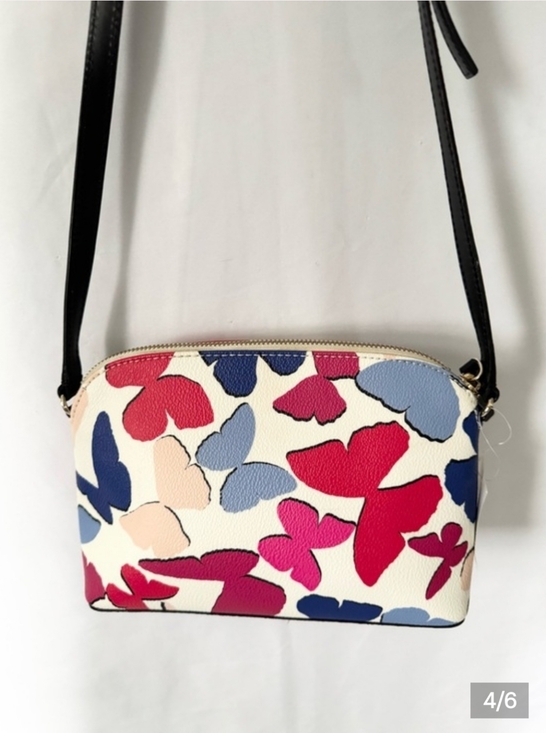 Kate Spade "Festive Butterfly” Wellesley Crossbody NWT - Picture 4 of 6